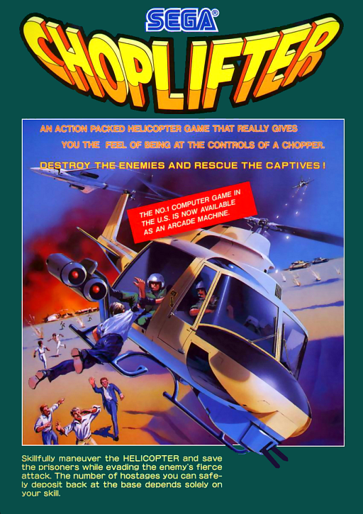 Choplifter (alternate) Game Cover